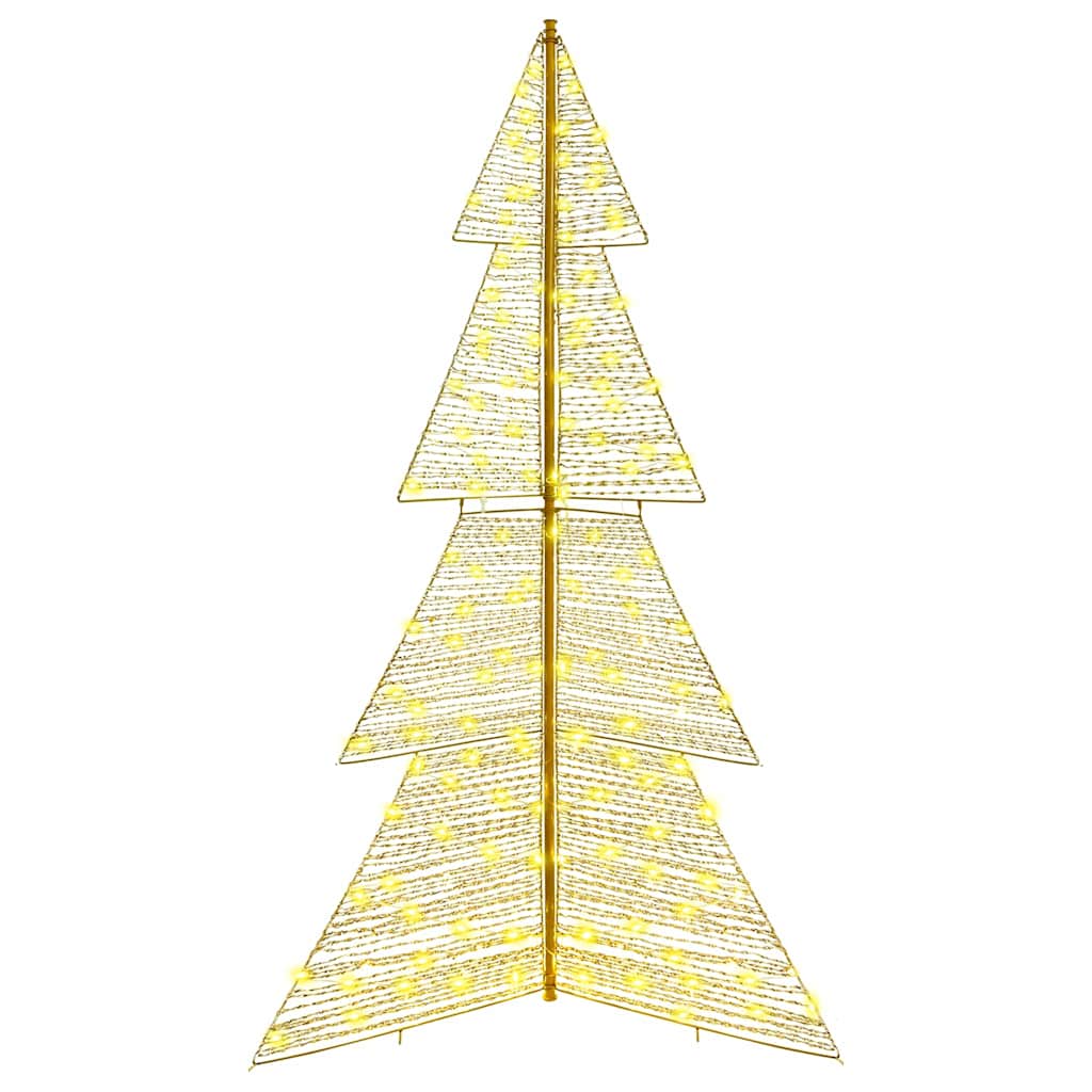Božićno drvce s 240 LED svjetlima Topla bijela 180 cm PET