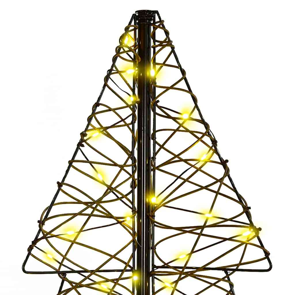 Božićno drvce s 160 LED svjetlima Topla bijela 150 cm Ratan