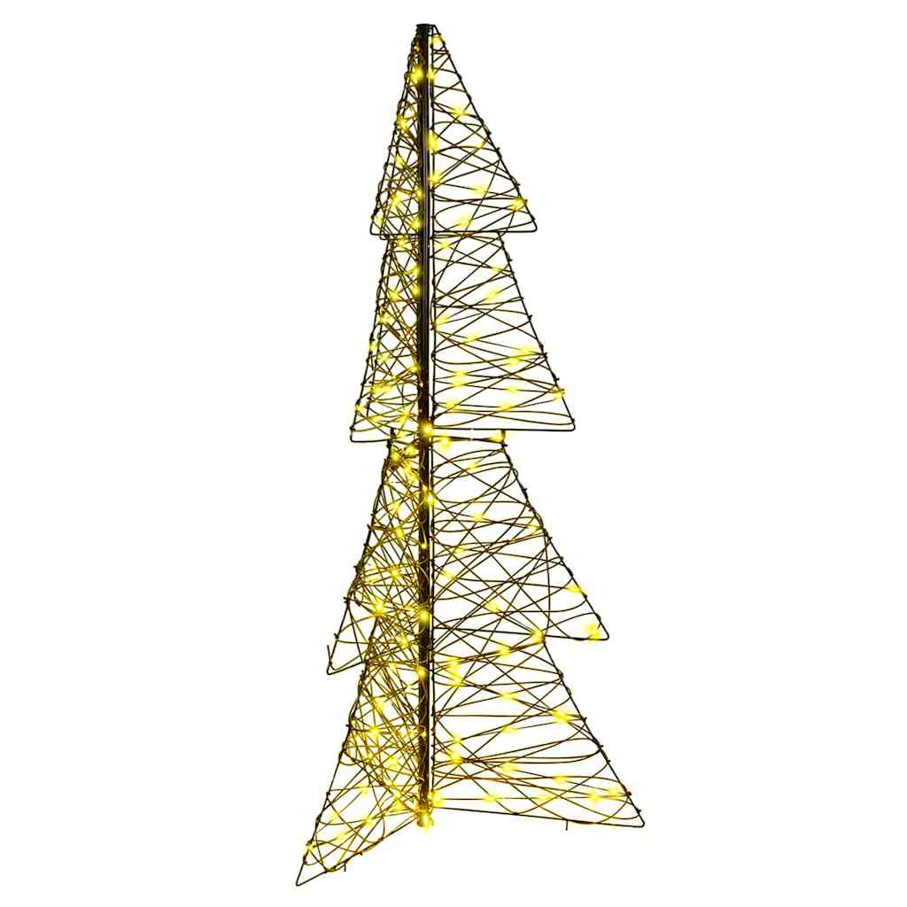 Božićno drvce s 160 LED svjetlima Topla bijela 150 cm Ratan