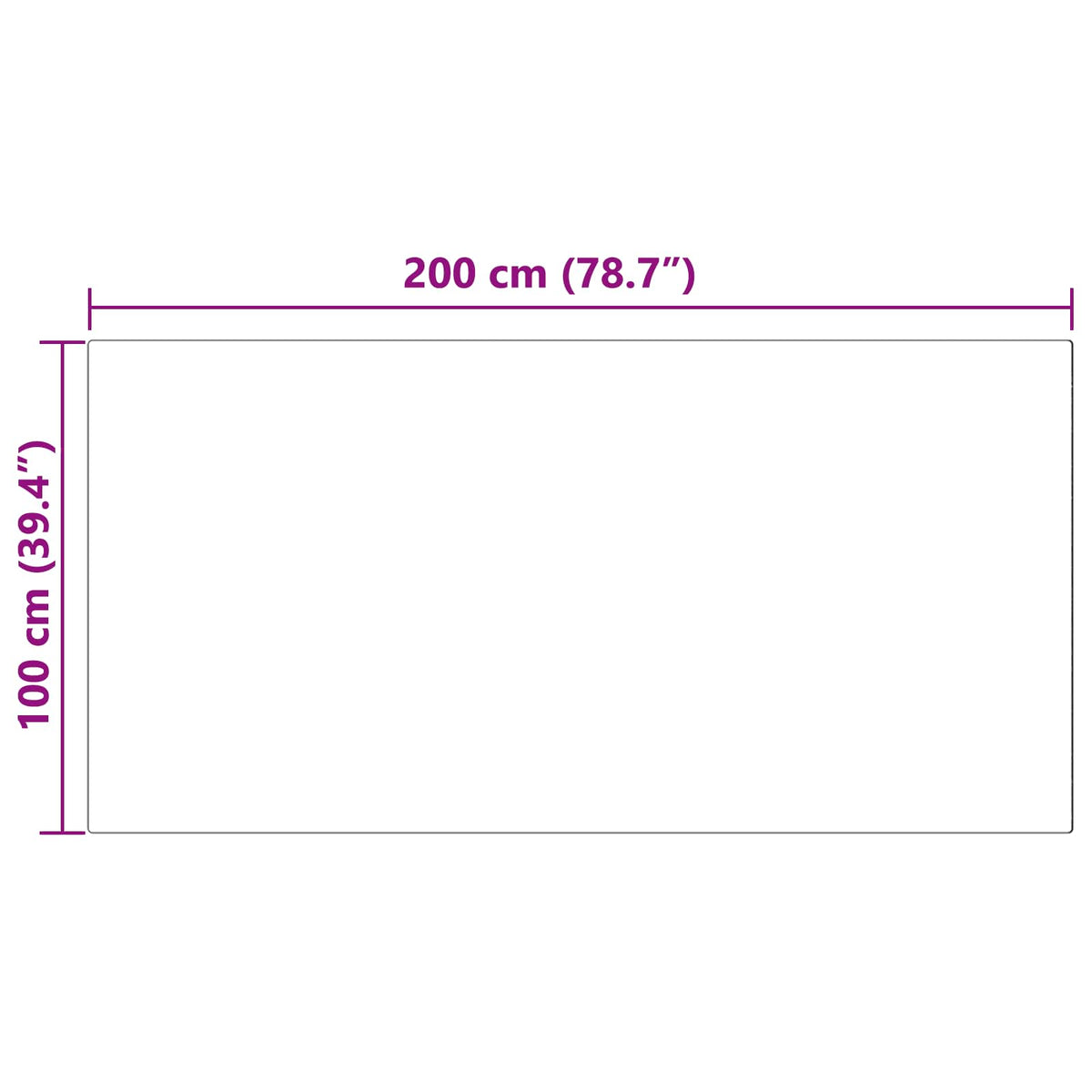 Tepih od umjetne ovčje kože TAFALLA Bež 100 x 200 cm Poliester
