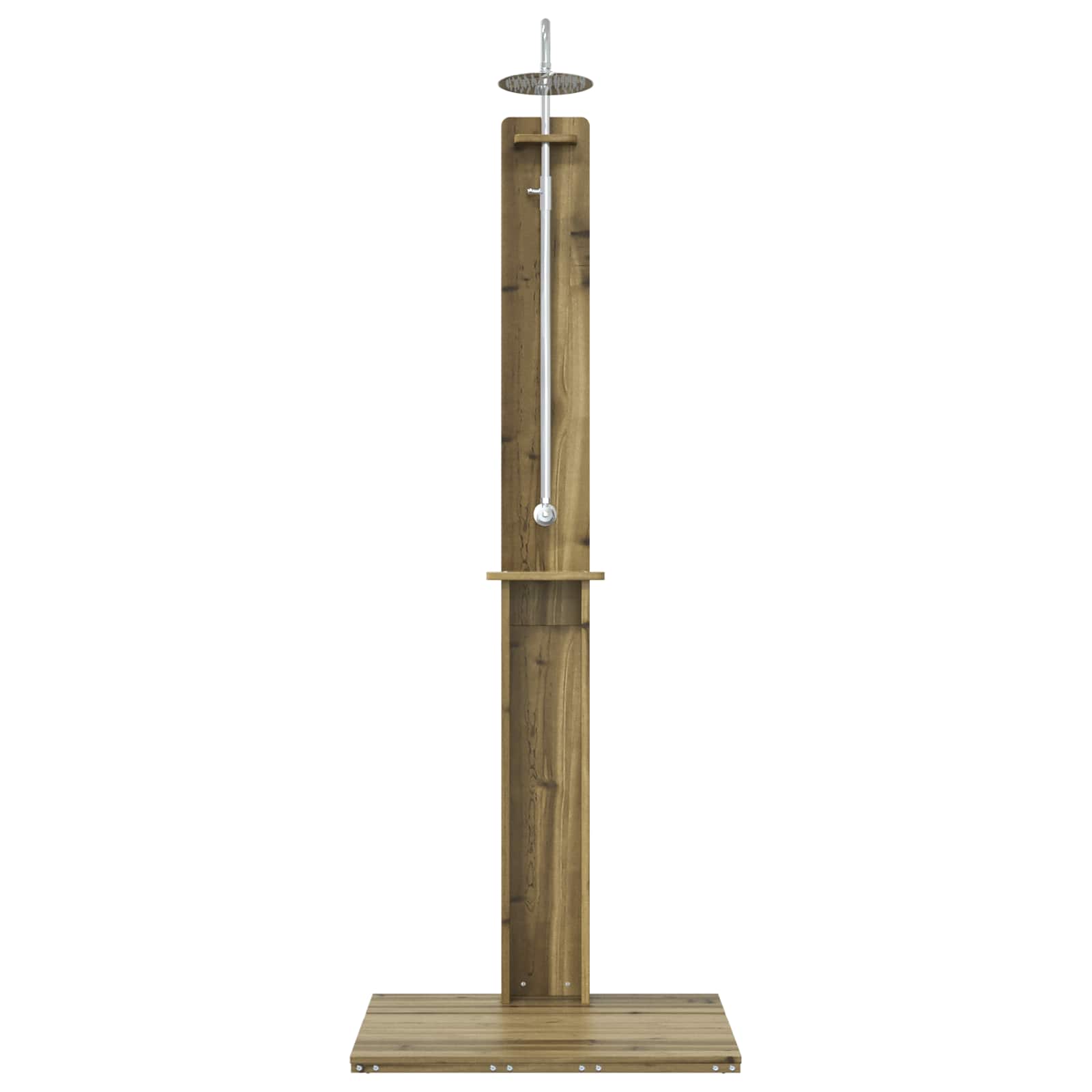 Vanjski tuš Prirodna 75 x 76 x 217 cm Impregnirana borovina