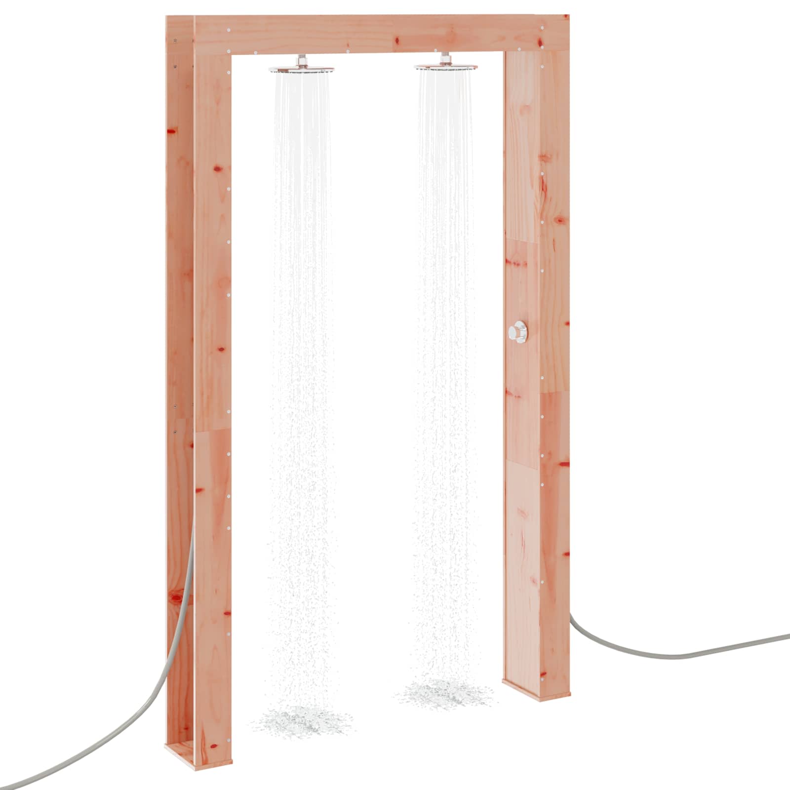 Vanjski tuš Prirodna 137 x 23 x 226 cm Solidno Douglas Drvo