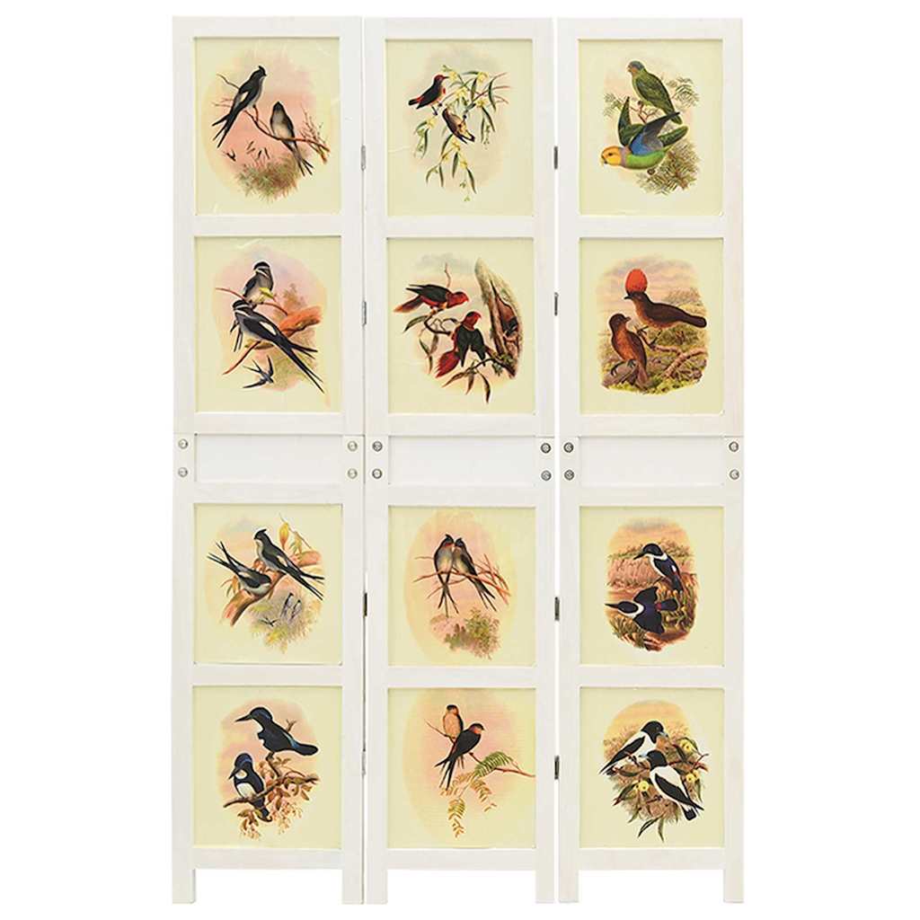 Romdivider Panel Bijelo 106 x 165 cm MDF