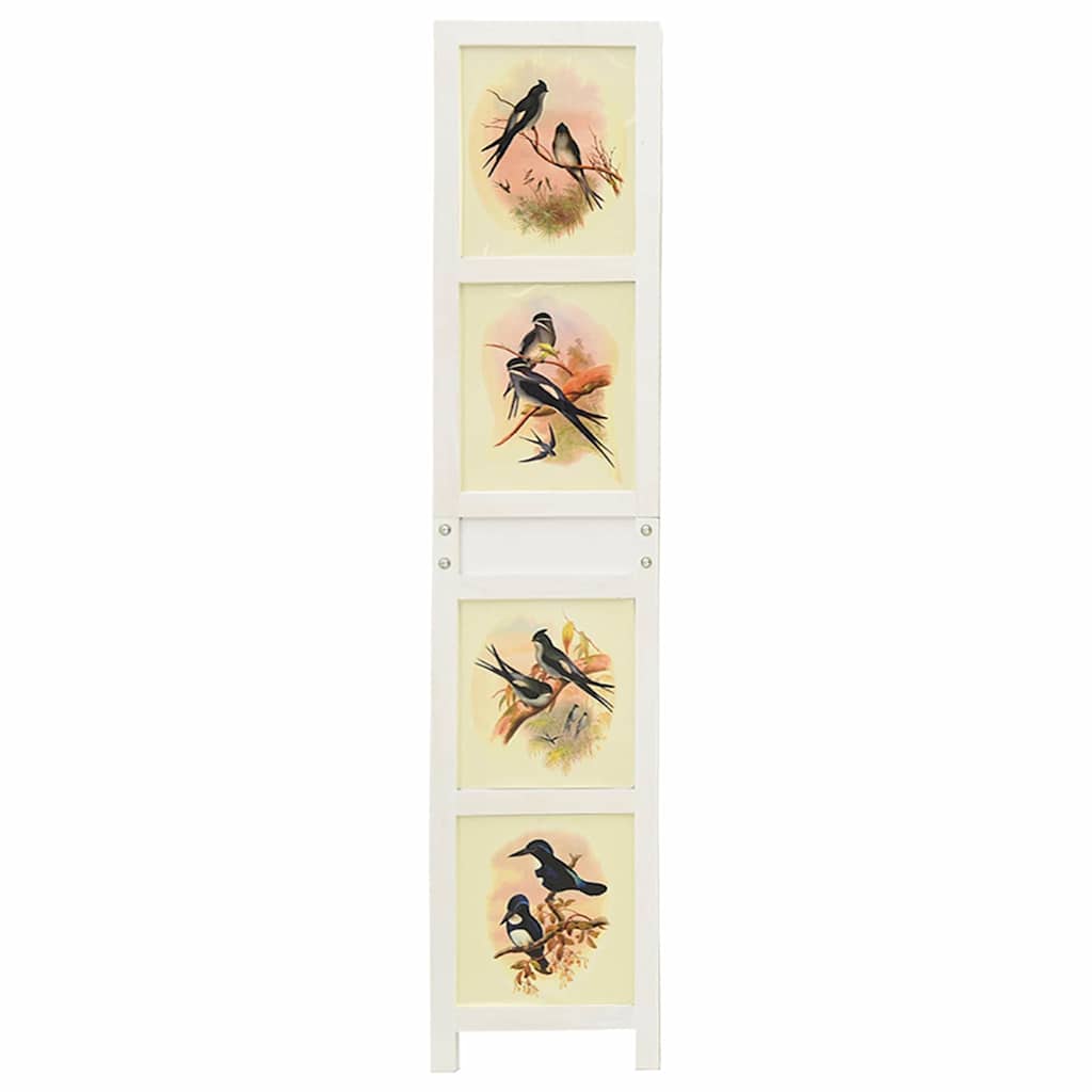 Romdivider Panel Bijelo 106 x 165 cm MDF