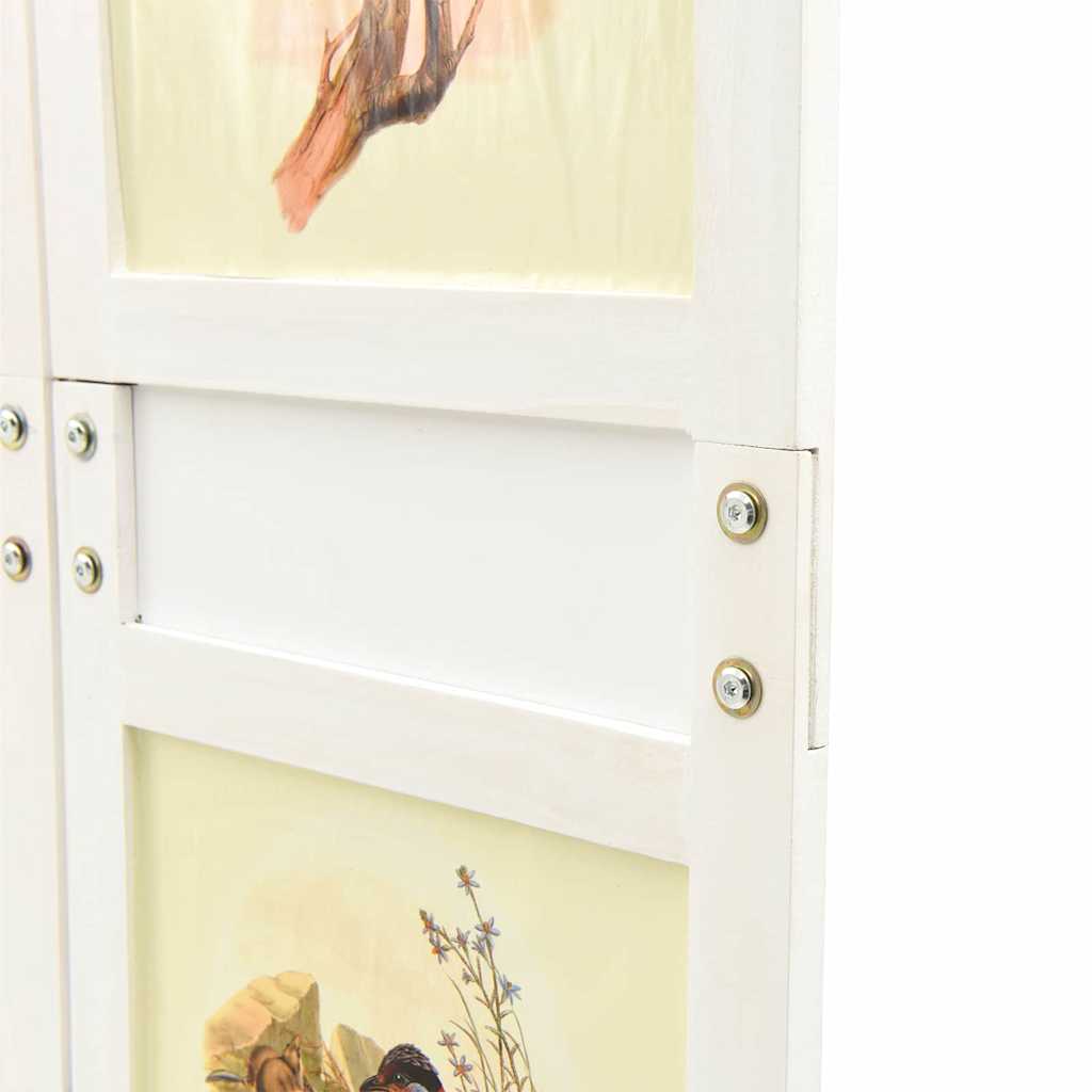 Romdivider Panel Bijelo 141,5 x 165 cm MDF