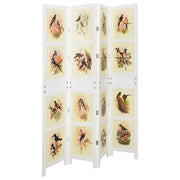 Romdivider Panel Bijelo 141,5 x 165 cm MDF