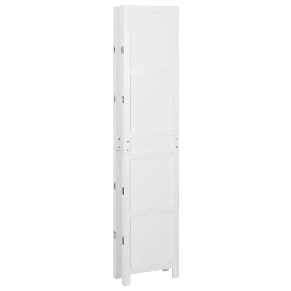 Romdivider Panel Bijelo 141,5 x 165 cm MDF