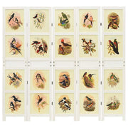Romdivider Panel Bijelo 176,5 x 165 cm MDF