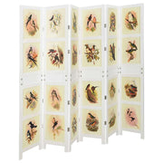 Romdivider Panel Bijelo 212 x 165 cm MDF