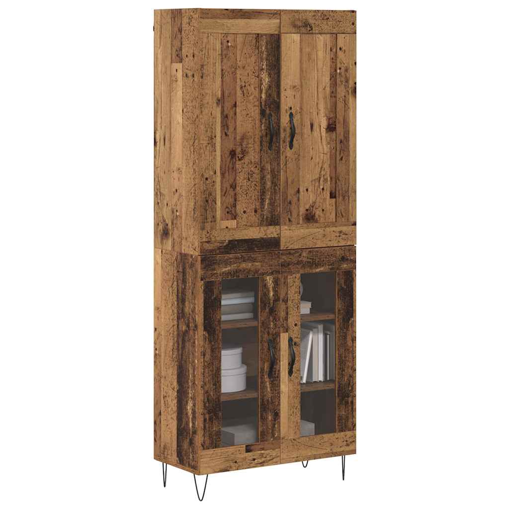 Highboard Staro drvo 69,5 x 34 x 180 cm Konstruirano drvo