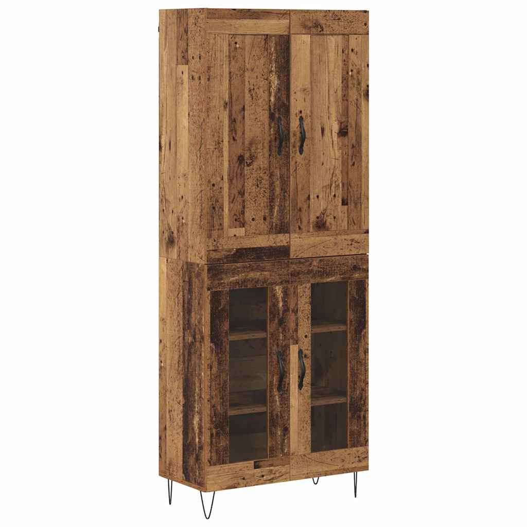 Highboard Staro drvo 69,5 x 34 x 180 cm Konstruirano drvo
