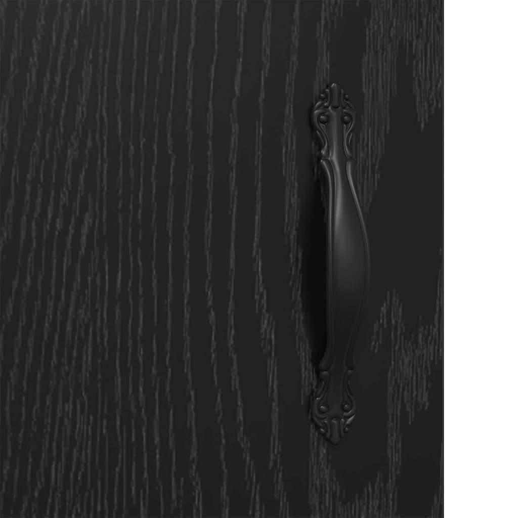 Highboard Crni hrast 69,5 x 34 x 180 cm Konstruirano drvo