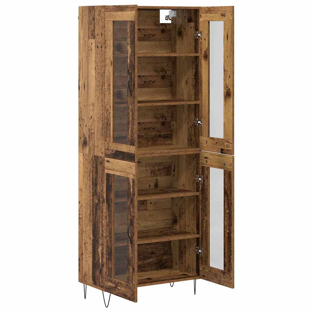 Highboard Staro drvo 69,5 x 34 x 180 cm Konstruirano drvo