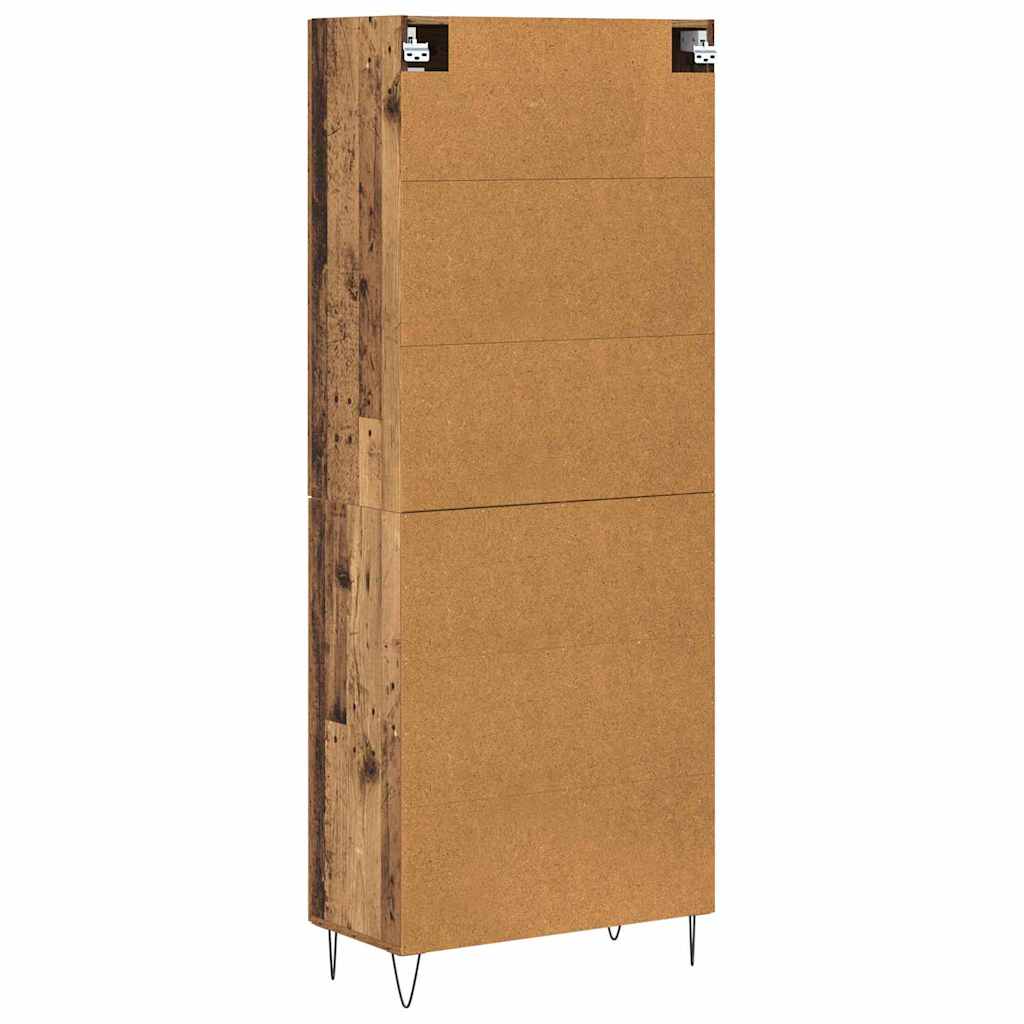 Highboard Staro drvo 69,5 x 34 x 180 cm Konstruirano drvo