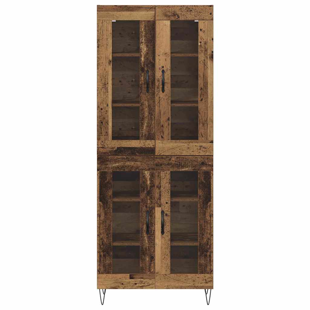 Highboard Staro drvo 69,5 x 34 x 180 cm Konstruirano drvo