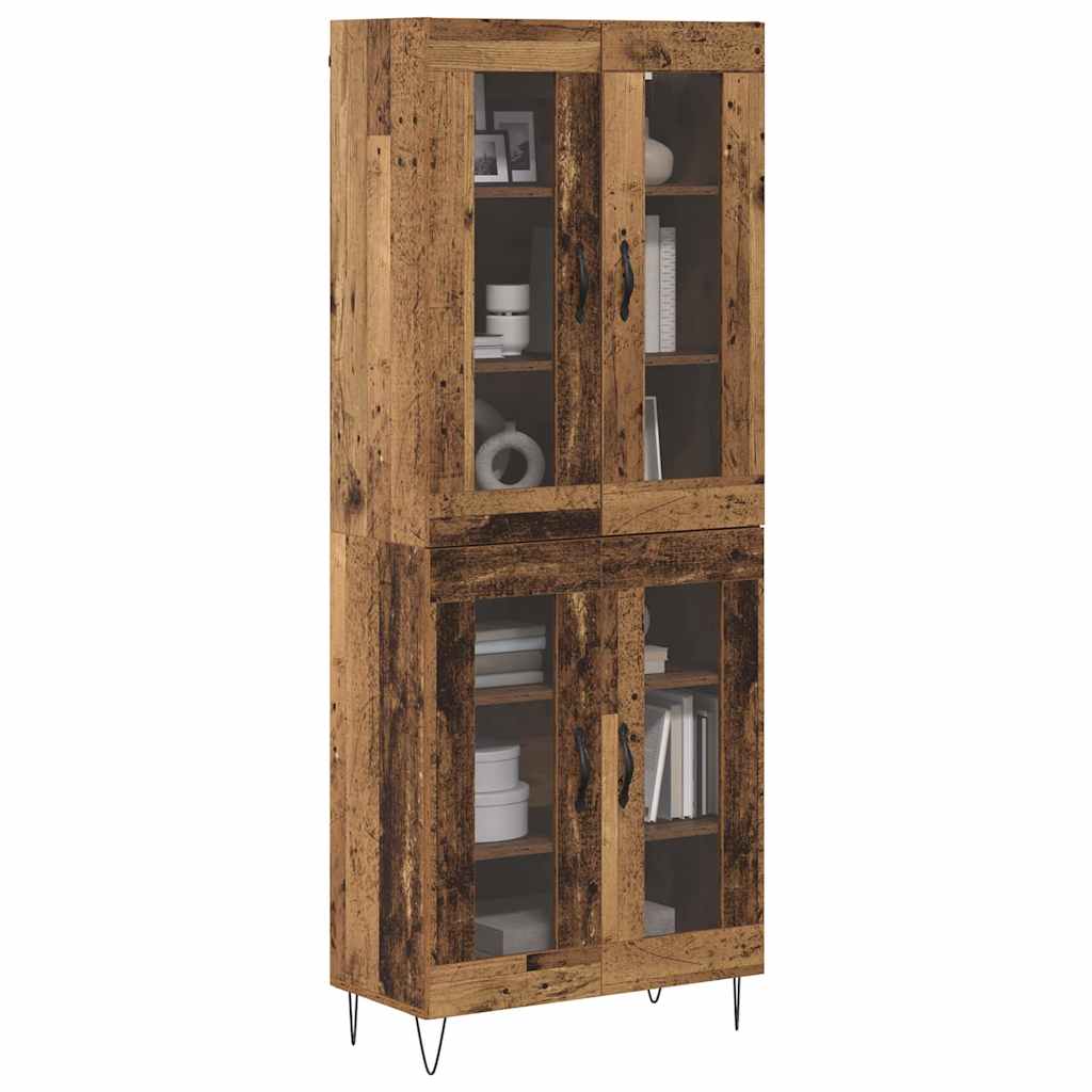 Highboard Staro drvo 69,5 x 34 x 180 cm Konstruirano drvo