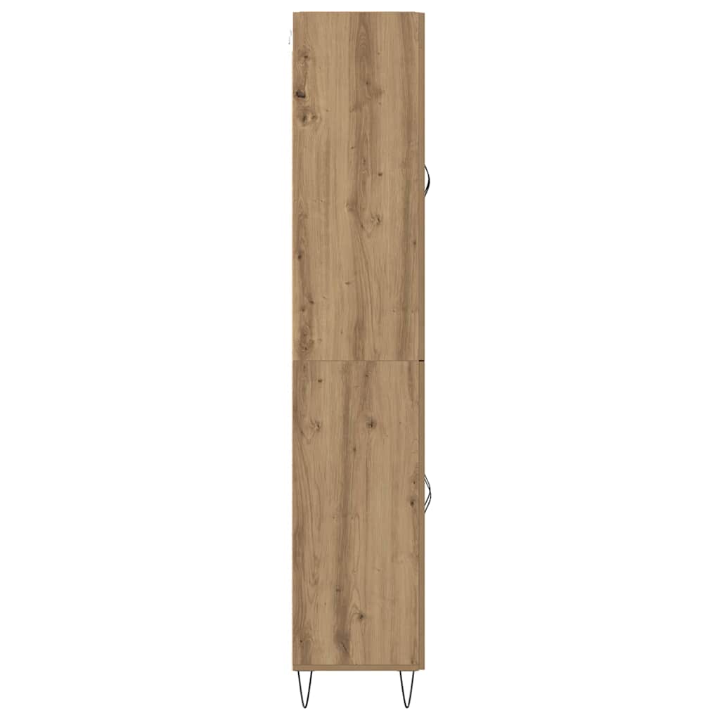 Highboard Umjetnički hrast 69,5 x 34 x 180 cm Konstruirano drvo