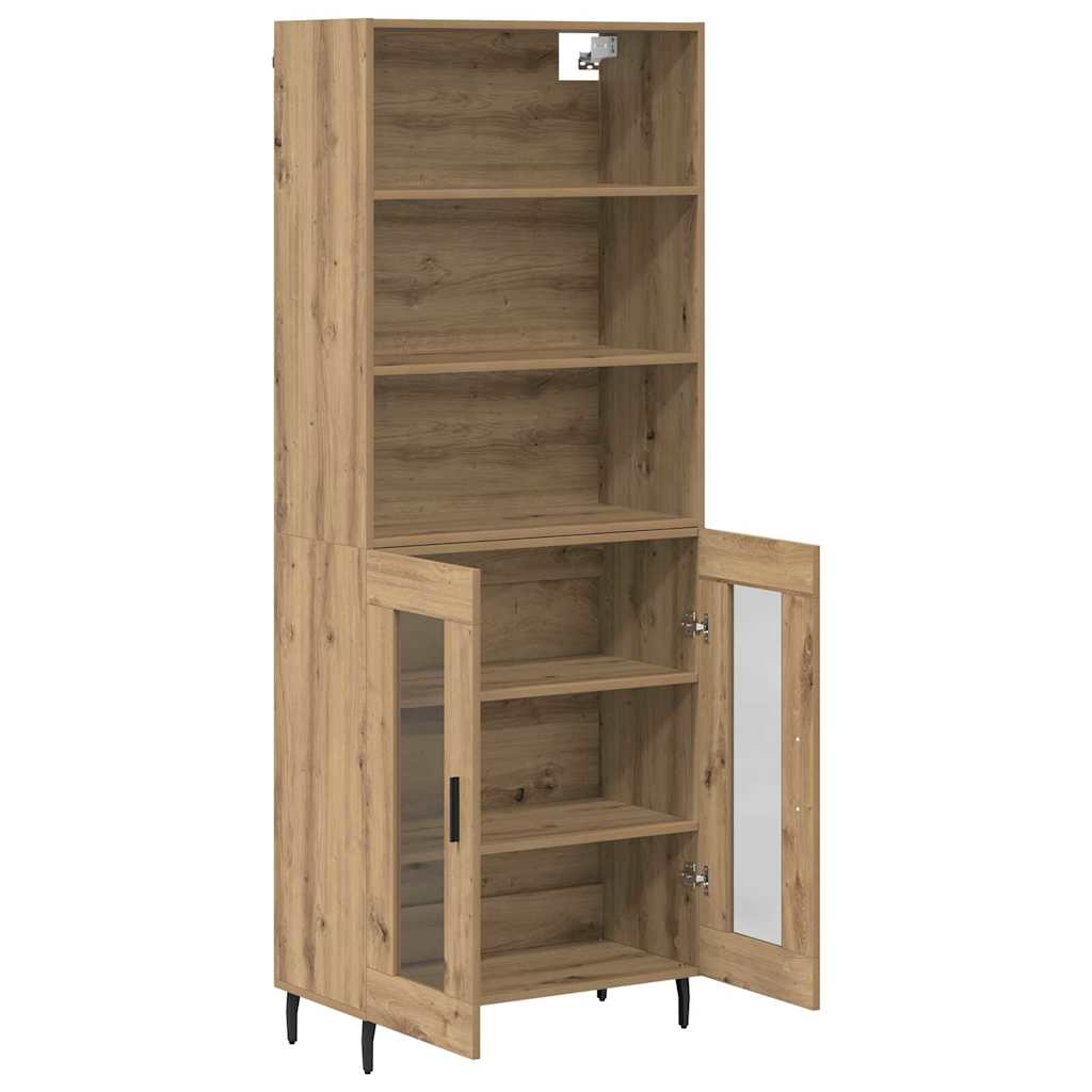 Highboard Umjetnički hrast 69,5 x 34 x 180 cm