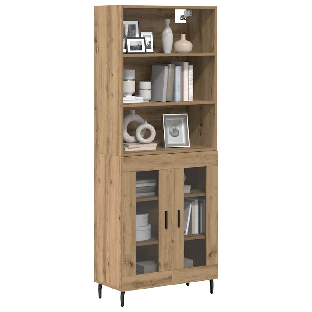 Highboard Umjetnički hrast 69,5 x 34 x 180 cm