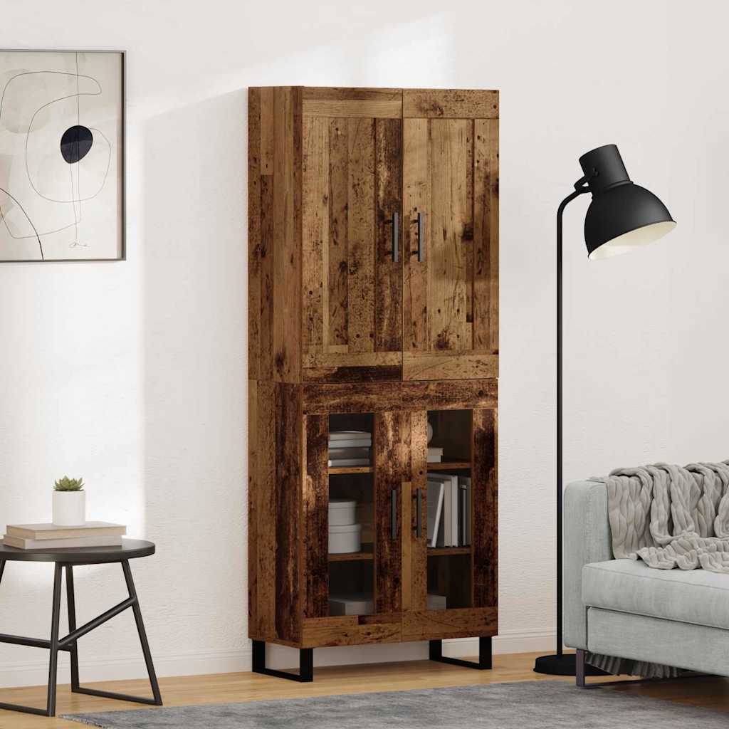 Highboard Staro drvo 69,5 x 34 x 180 cm Konstruirano drvo