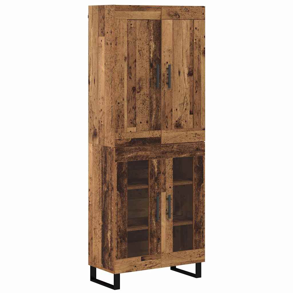 Highboard Staro drvo 69,5 x 34 x 180 cm Konstruirano drvo