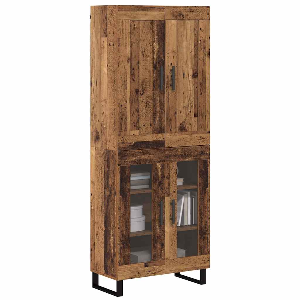 Highboard Staro drvo 69,5 x 34 x 180 cm Konstruirano drvo