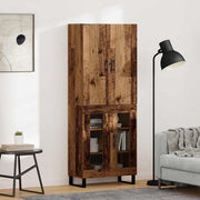 Highboard 2 pcs Staro drvo 69,5 x 34 x 180 cm