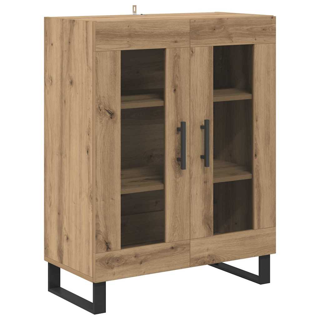Highboard 2 pcs Umjetnički hrast 69,5 x 34 x 180 cm