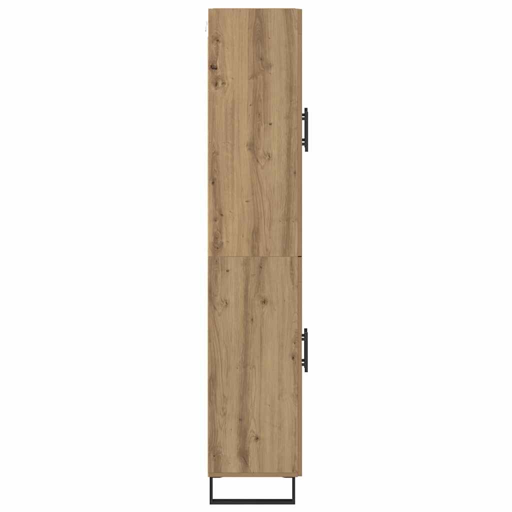 Highboard 2 pcs Umjetnički hrast 69,5 x 34 x 180 cm
