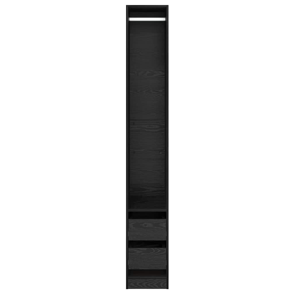 Ormarić Crni hrast 50 x 30 x 200 cm Konstruirano drvo