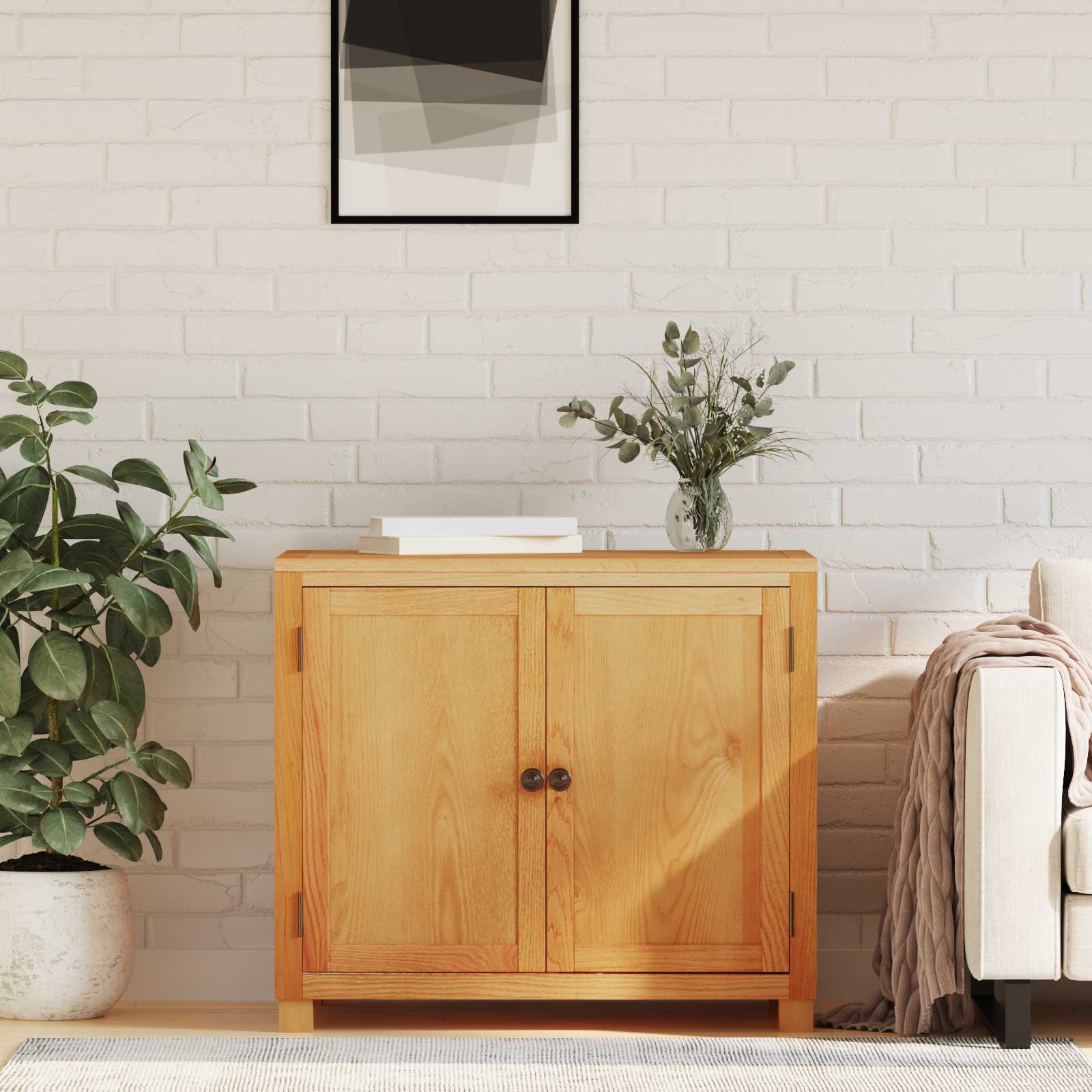 Cabinet s pohranom Smeđa 78 x 50 x 70 cm Konstruirano drvo