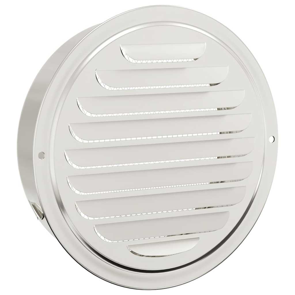 Pokrov ventilacije 4 pcs Srebrno 200 mm Nehrđajući čelik