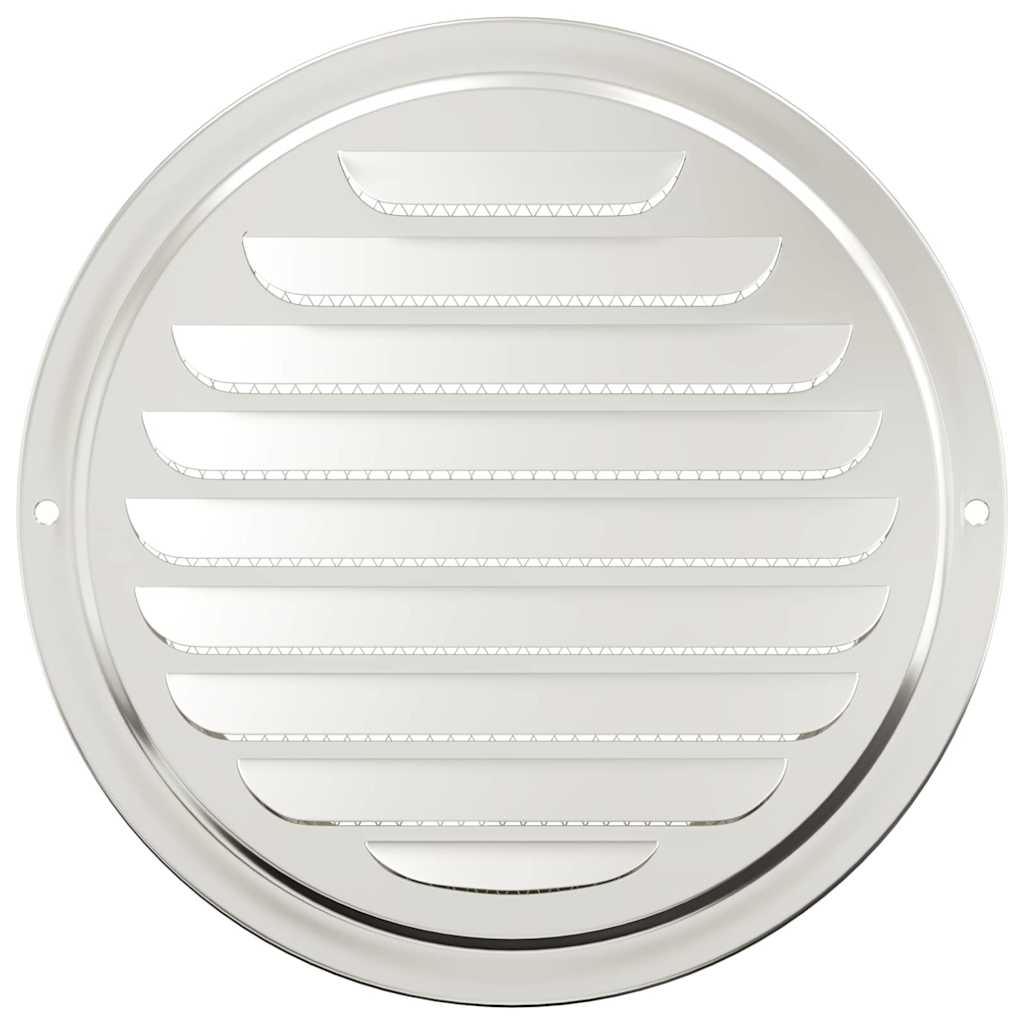 Pokrov ventilacije 4 pcs Srebrno 200 mm Nehrđajući čelik