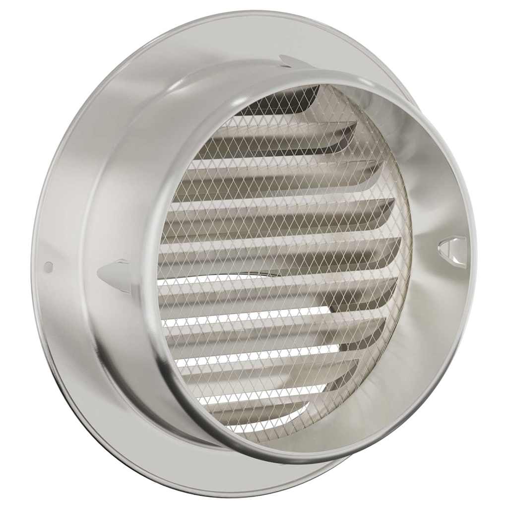 Pokrov ventilacije 8 pcs Srebrno 150 mm Nehrđajući čelik