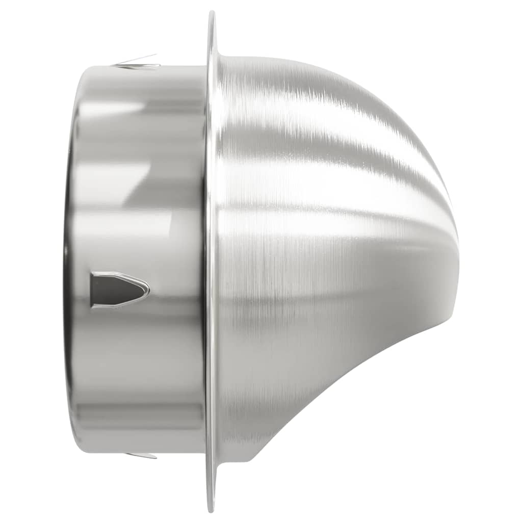 Pokrov ventilacije 8 pcs Srebrno 150 mm Nehrđajući čelik