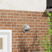 Pokrov ventilacije 8 pcs Srebrno 200 mm Nehrđajući čelik