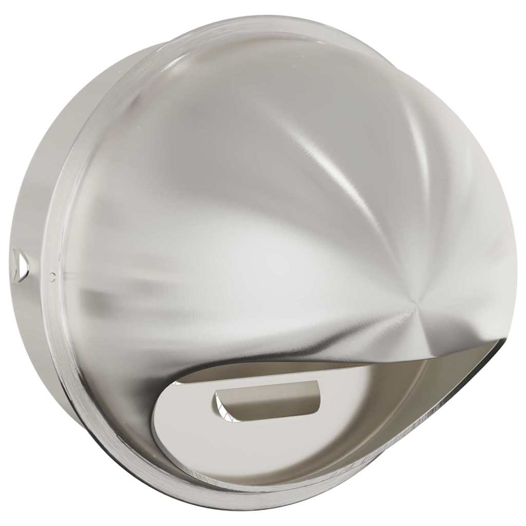 Pokrov ventilacije 8 pcs Srebrno 200 mm Nehrđajući čelik