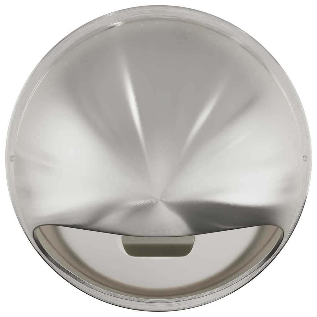 Pokrov ventilacije 8 pcs Srebrno 200 mm Nehrđajući čelik