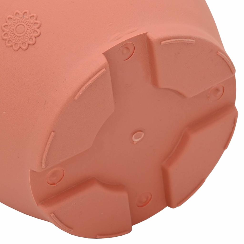 Okrugla saksija za cveće 24 pcs Crvena cigla Ø 30 x 25 cm