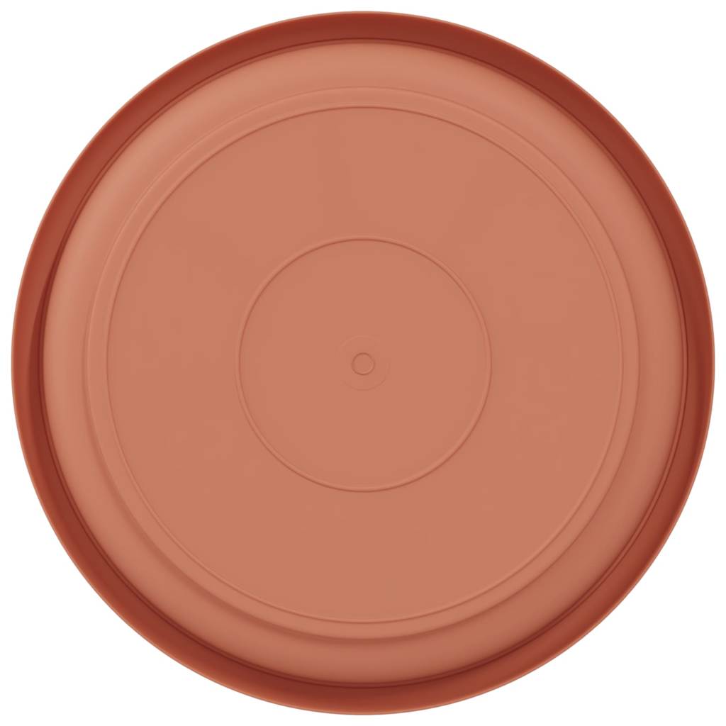 Kružni Pladanj za Cvijeće 24 pcs Crvena cigla Ø 14 x 2 cm