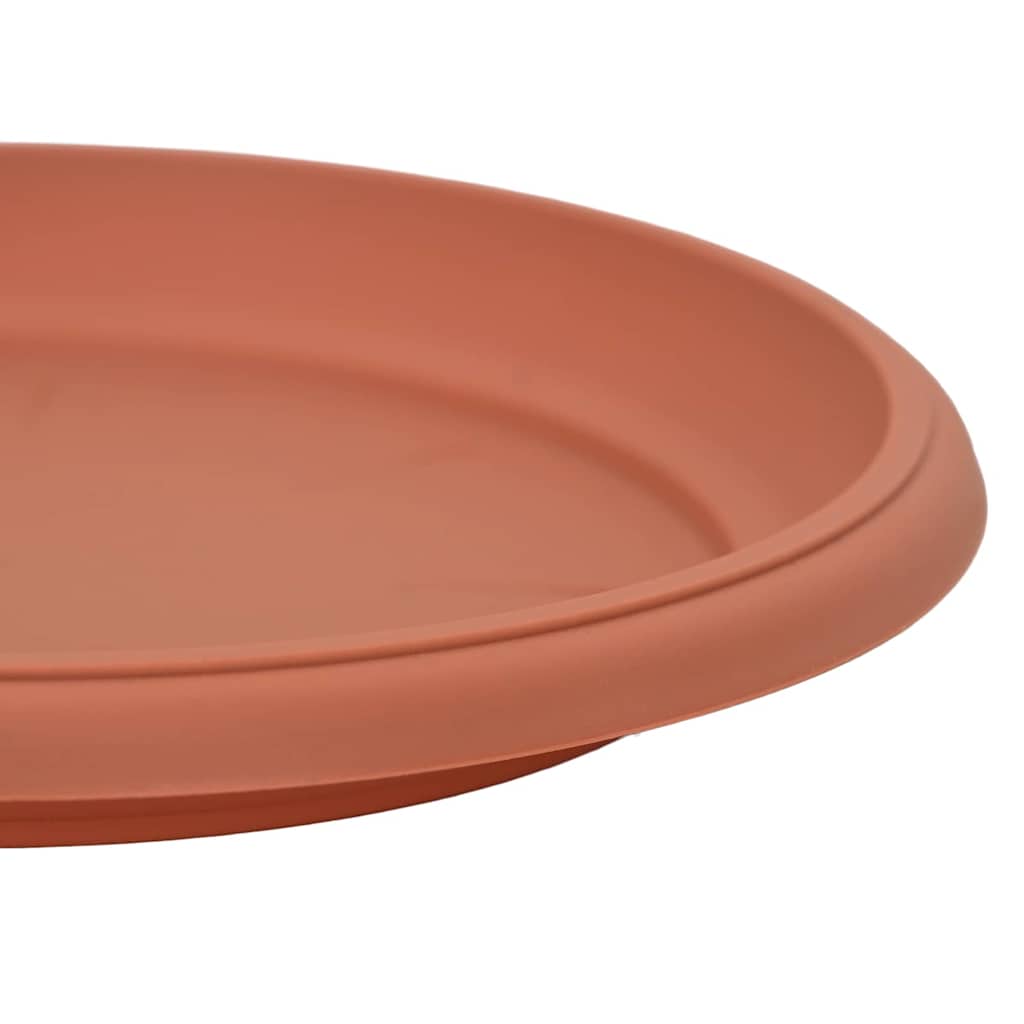 Kružni Pladanj za Cvijeće 24 pcs Crvena cigla Ø 21,5 x 2,5 cm