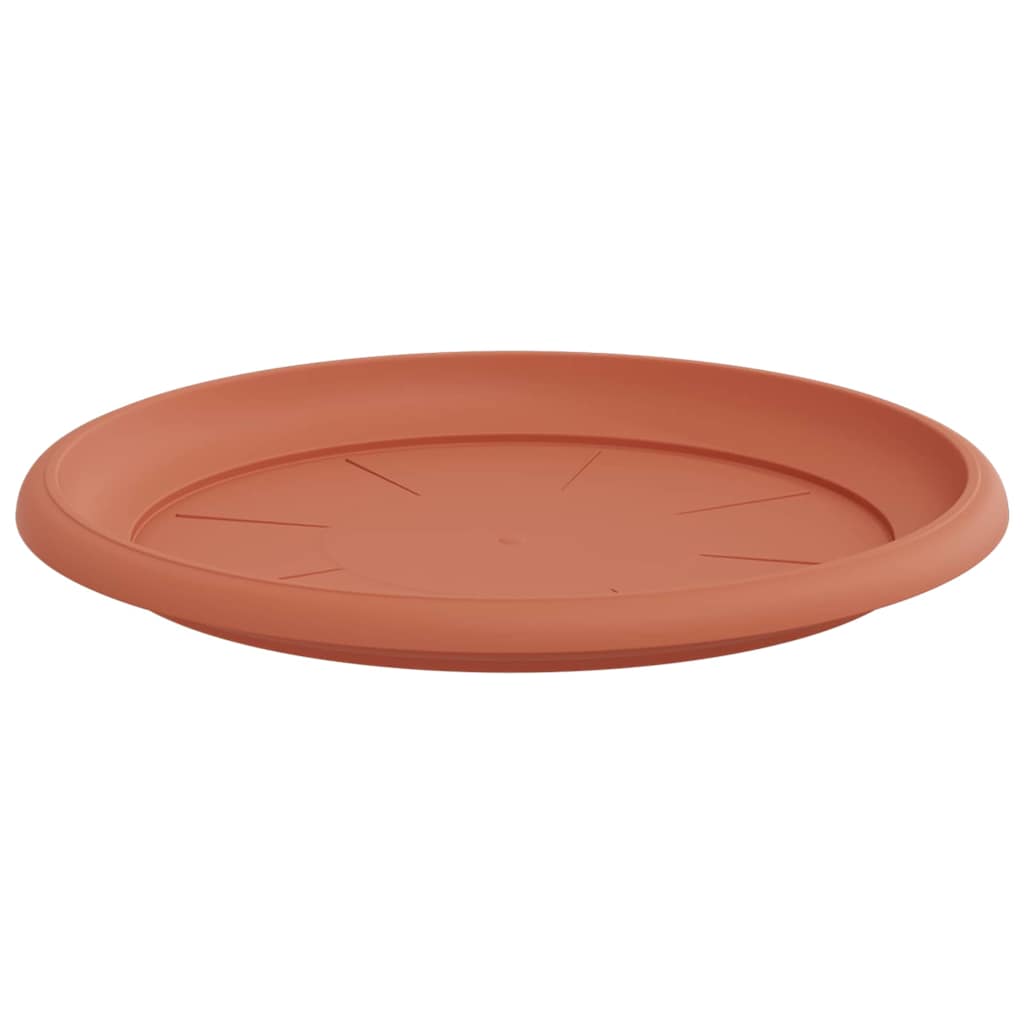 Kružni Pladanj za Cvijeće 24 pcs Crvena cigla Ø 27 x 2,5 cm