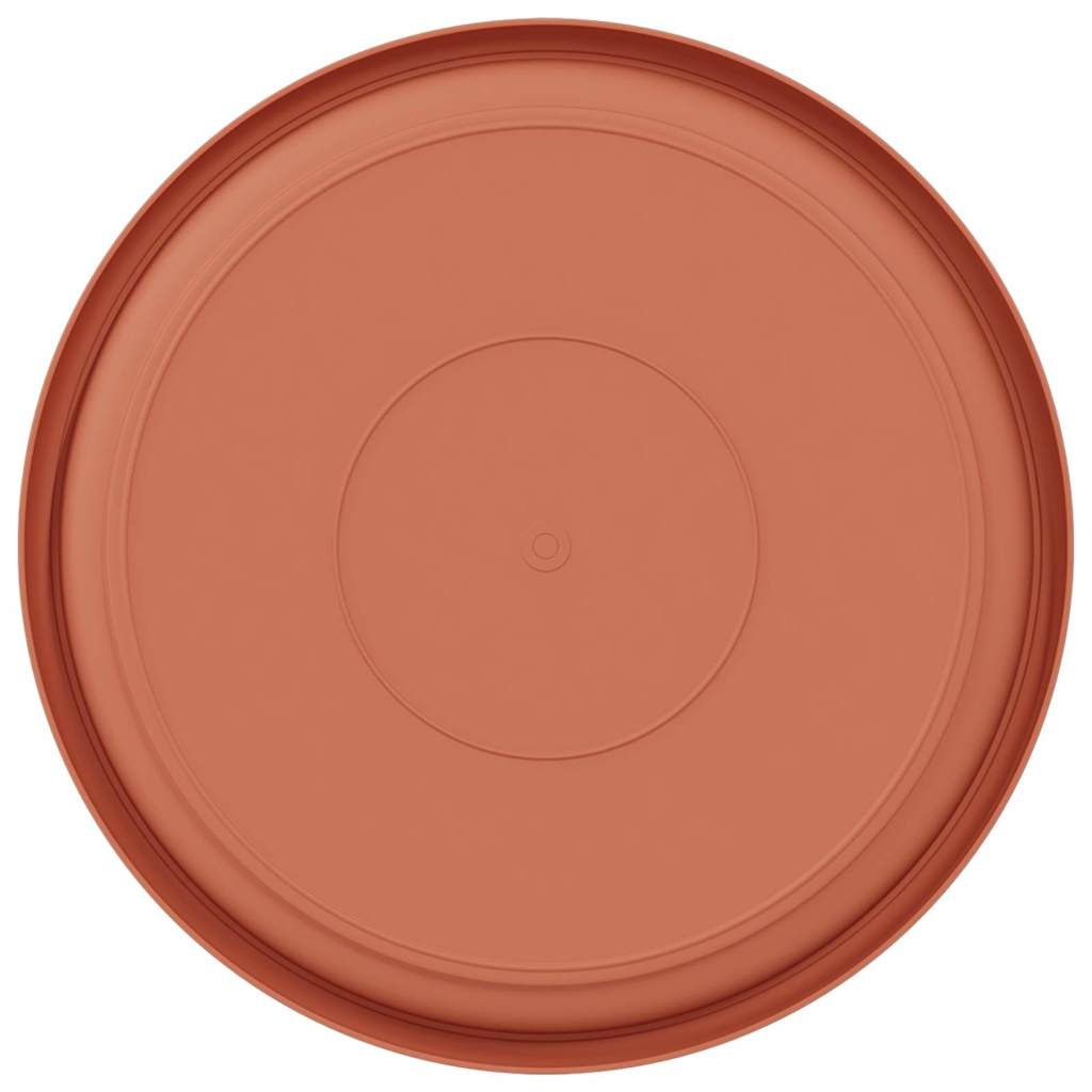 Kružni Pladanj za Cvijeće 24 pcs Crvena cigla Ø 27 x 2,5 cm
