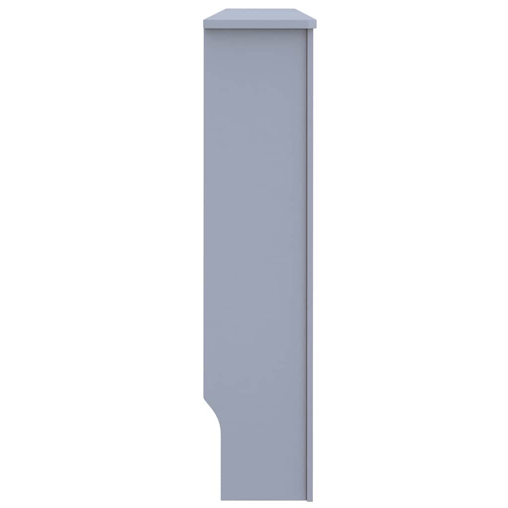 Pokrivač radijatora 2 pcs Siva 152 x 19 x 81,5 cm