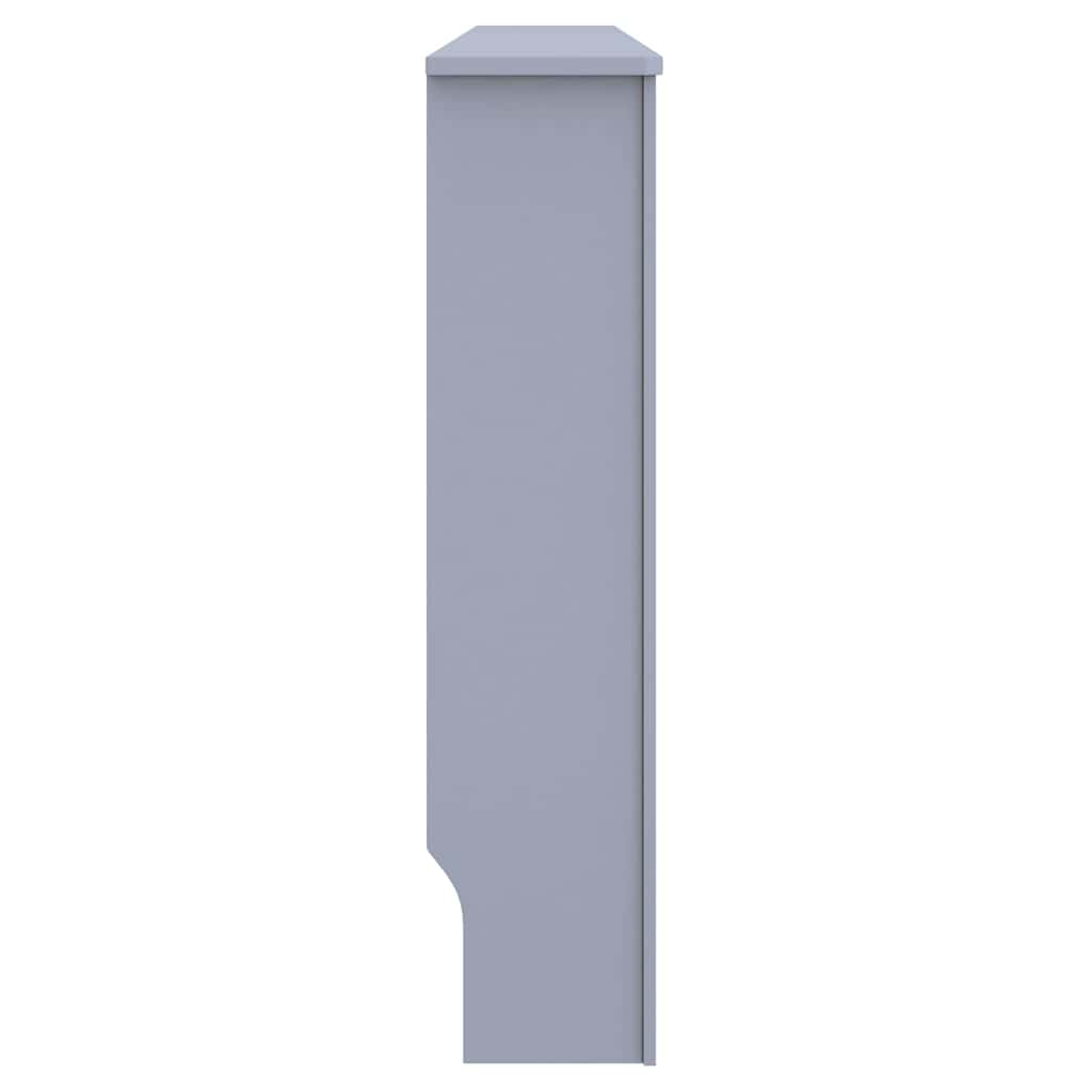 Pokrivač radijatora 2 pcs Siva 172 x 19 x 81,5cm