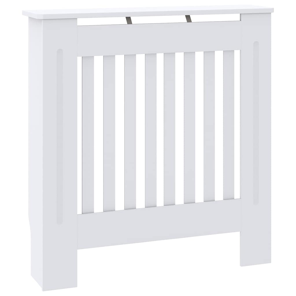 Pokrivač radijatora 2 pcs Bijelo 78 x 19 x 81,5 cm