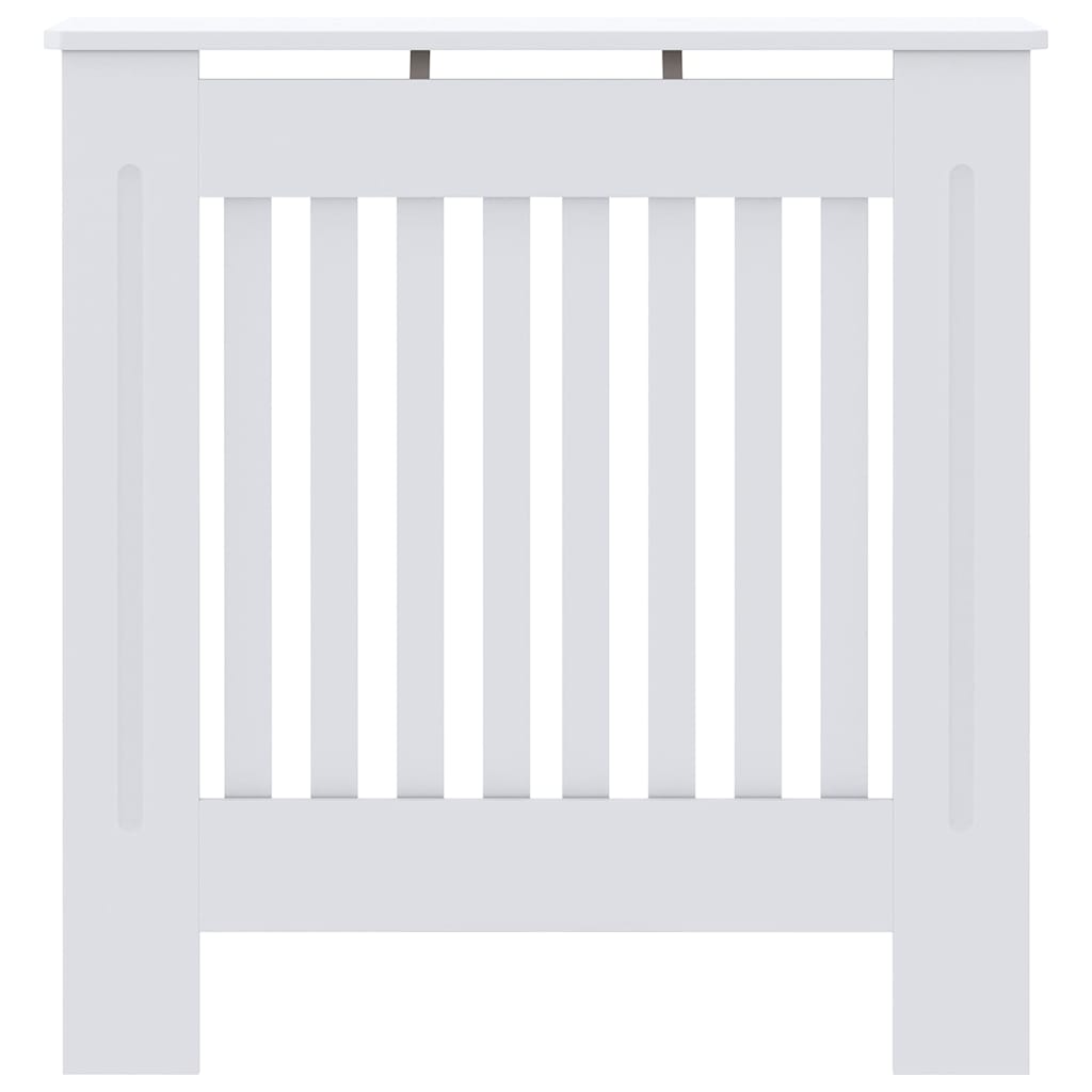 Pokrivač radijatora 2 pcs Bijelo 78 x 19 x 81,5 cm
