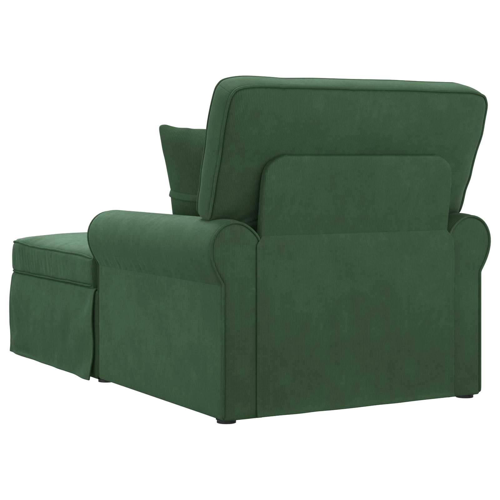 Ležaljka s suknjom 3 pcs Jungle zelena Kordura tekstil