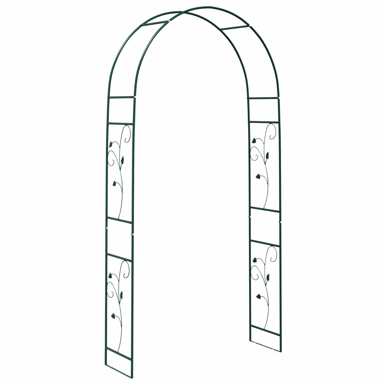 Vrtni Luk Cvjetni Zelena 115 x 37 x 231 cm