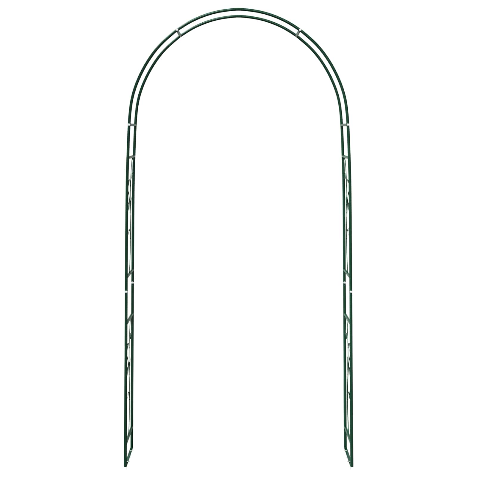 Vrtni Luk Cvjetni Zelena 115 x 37 x 231 cm